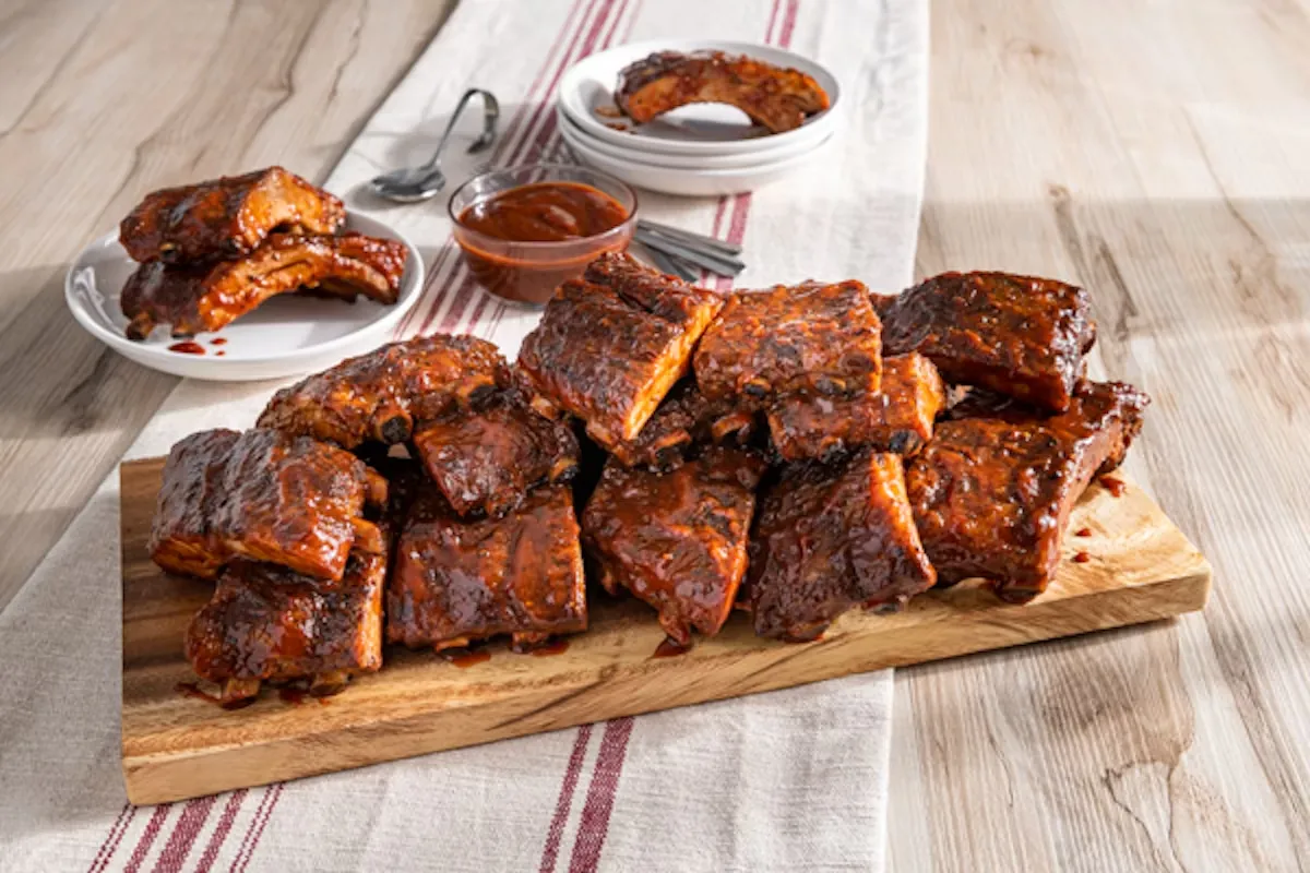 Chili’s Menu Nutrition 3 Party Platter Texas-Size Baby Back Ribs - Large