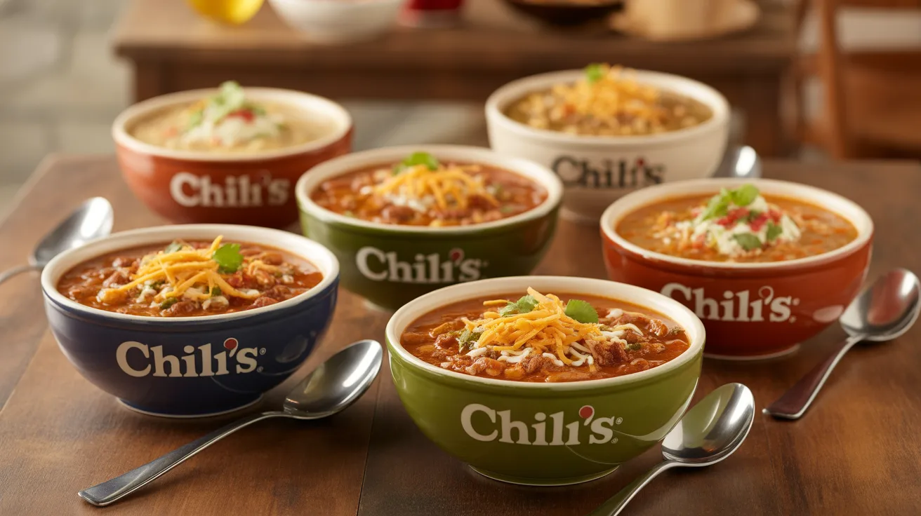 Chili's Soup Menu 4 Chilis Soup Option