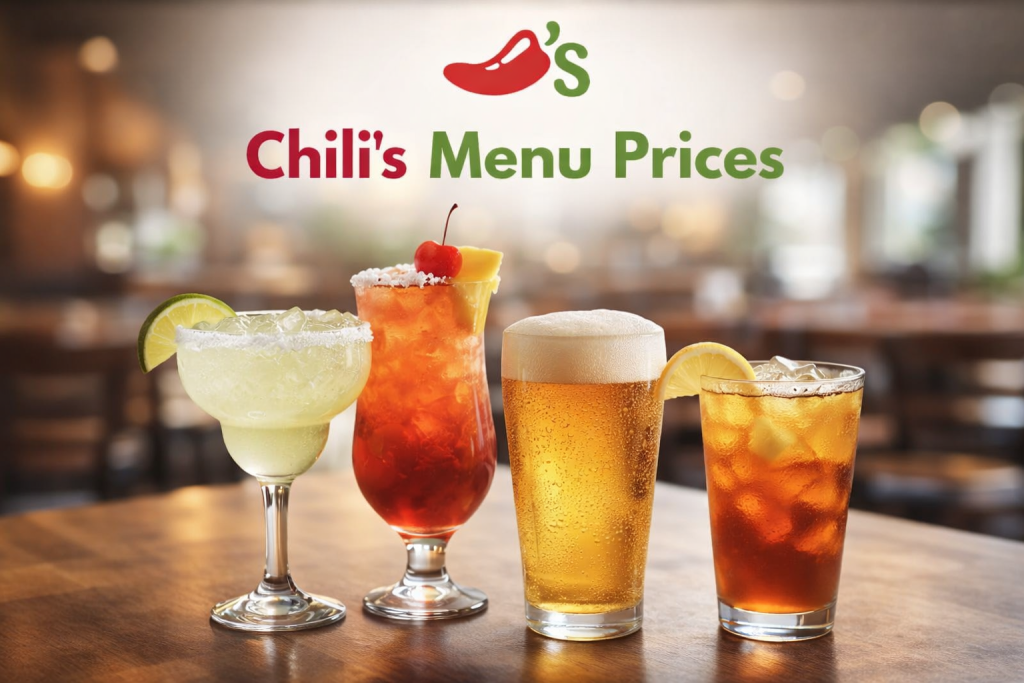 Chili's Drink Menu With Prices 1 chili's drink menu