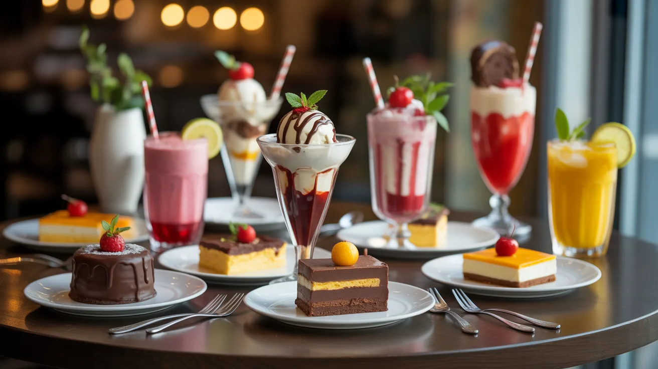 Chili’s catering 5 desserts and drinks