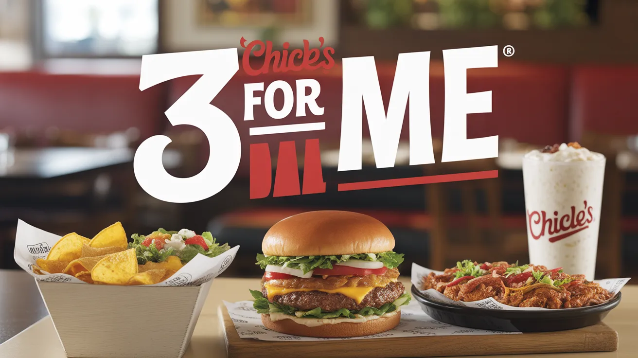 Chili’s Meal Deals 2 3 for me