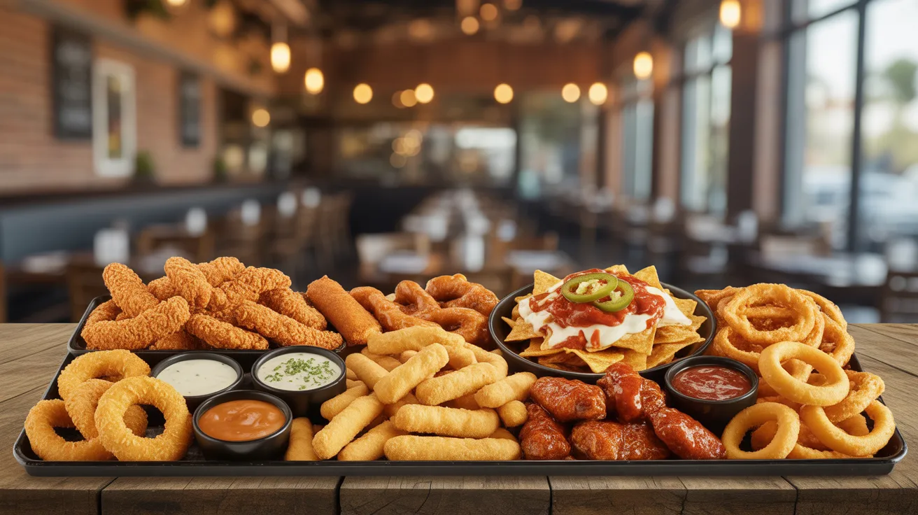 Chili’s California 2 Appetizers such as the Triple Dipper