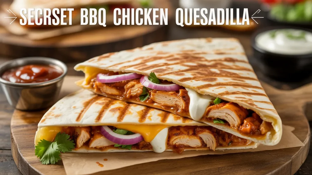 Chili’s Secret Menu 3 BBQ CHICKEN QUASIDLA