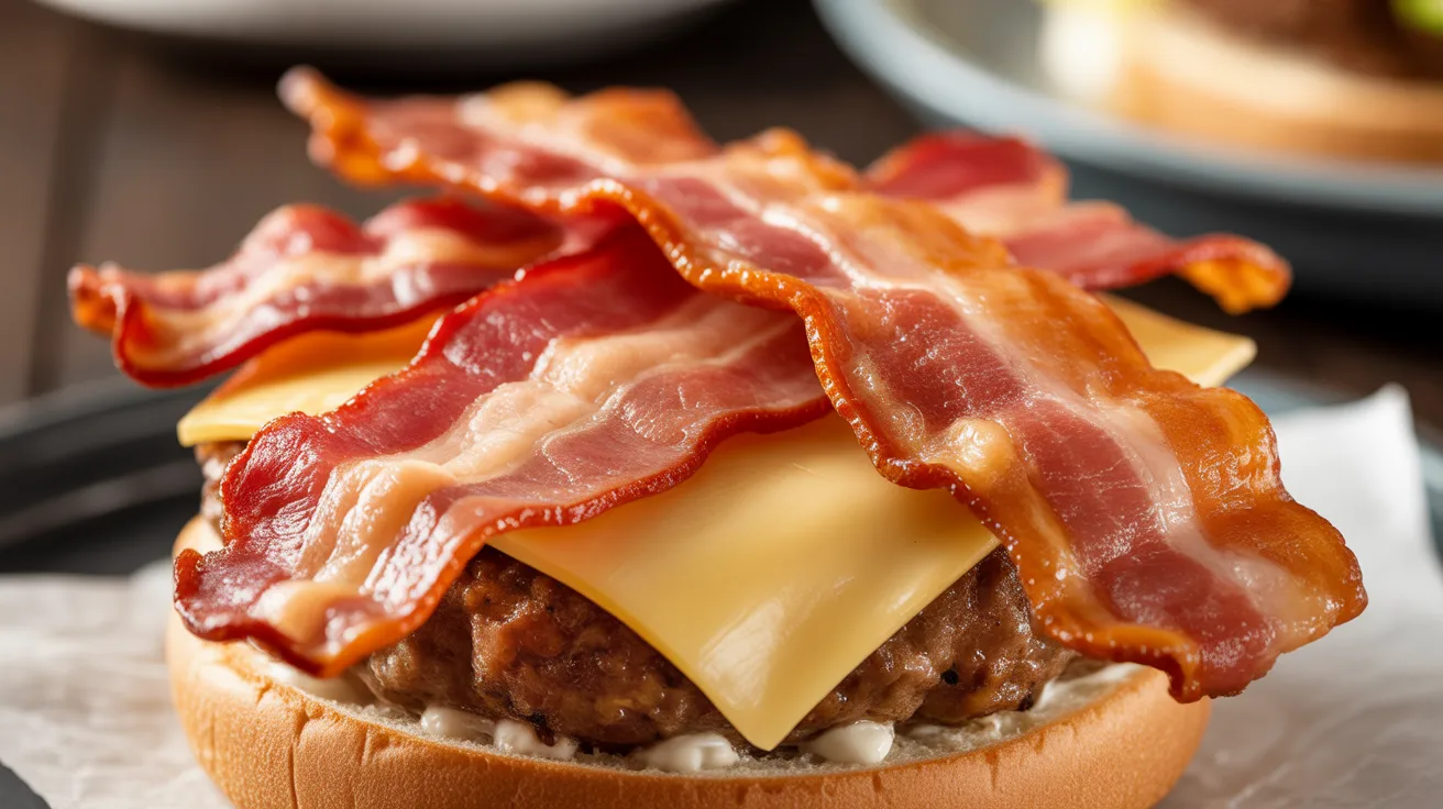 Chili’s Smasher Burger 14 Bacon add on