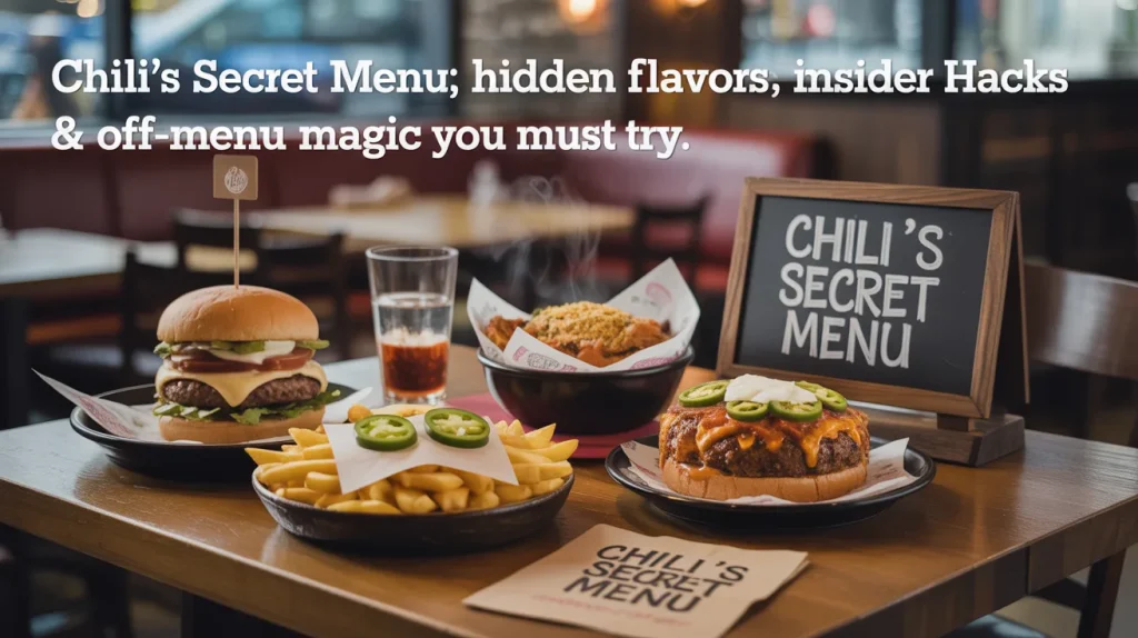 Chili’s Secret Menu 1 Chili’s Secret Menu