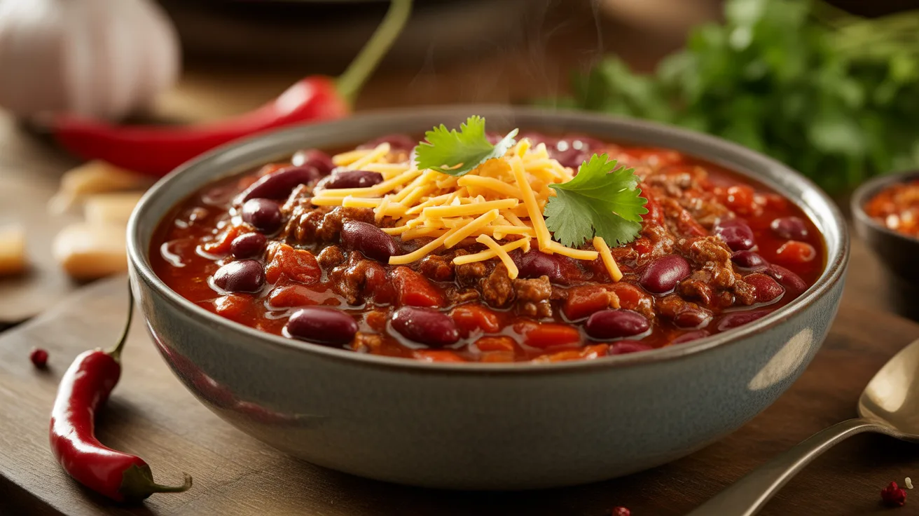 Chili Recipe 2 Classic chili recipe