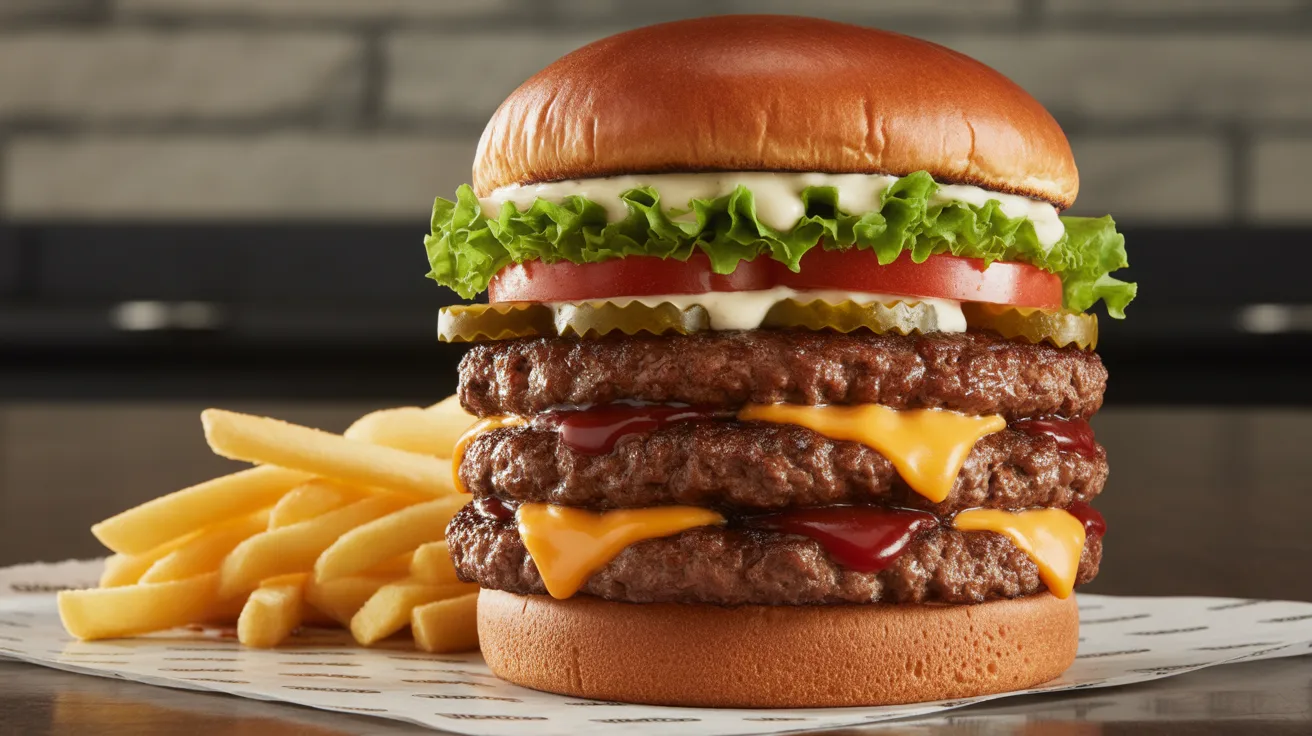 Chili’s Smasher Burger 26 Double patty version: