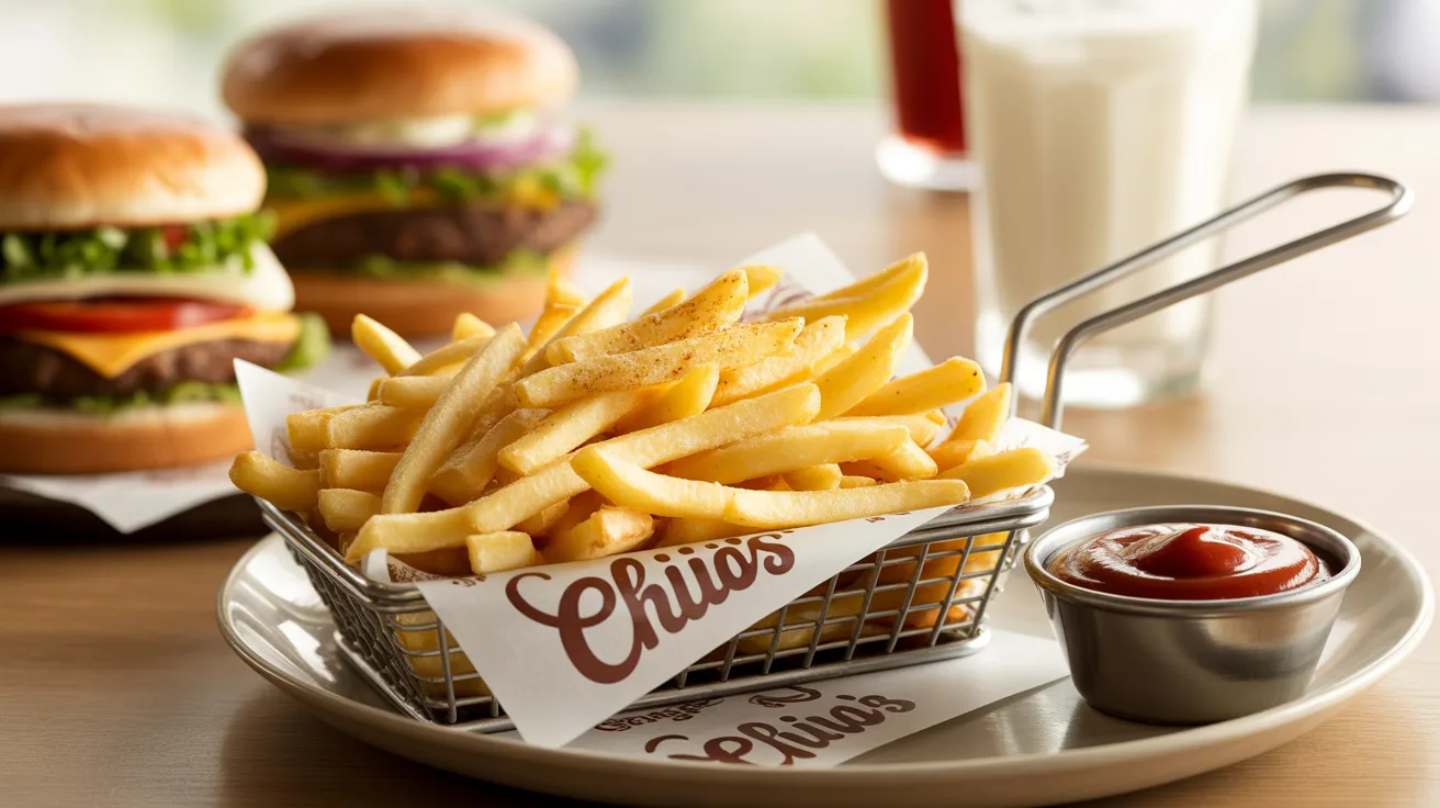 Chili’s Smasher Burger 27 Fries standard side