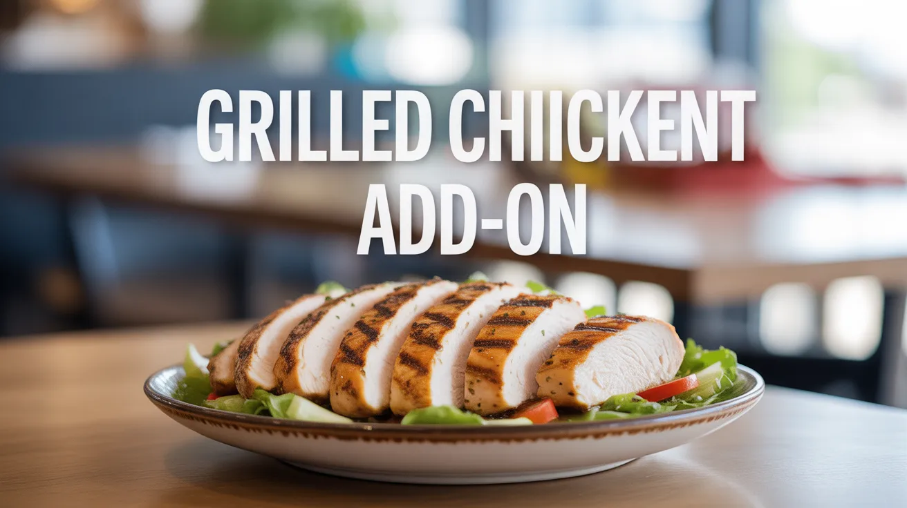 Chili’s Salad 2 Grilled chicken add on 1