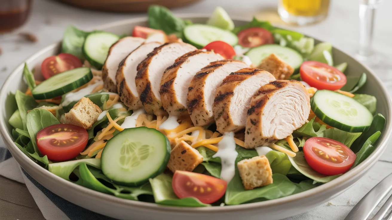 Chili's Healthy Options 5 House Salad with grilled chicken