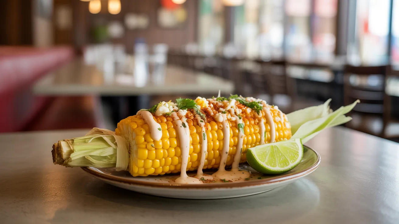Chili’s Smasher Burger 24 Street corn