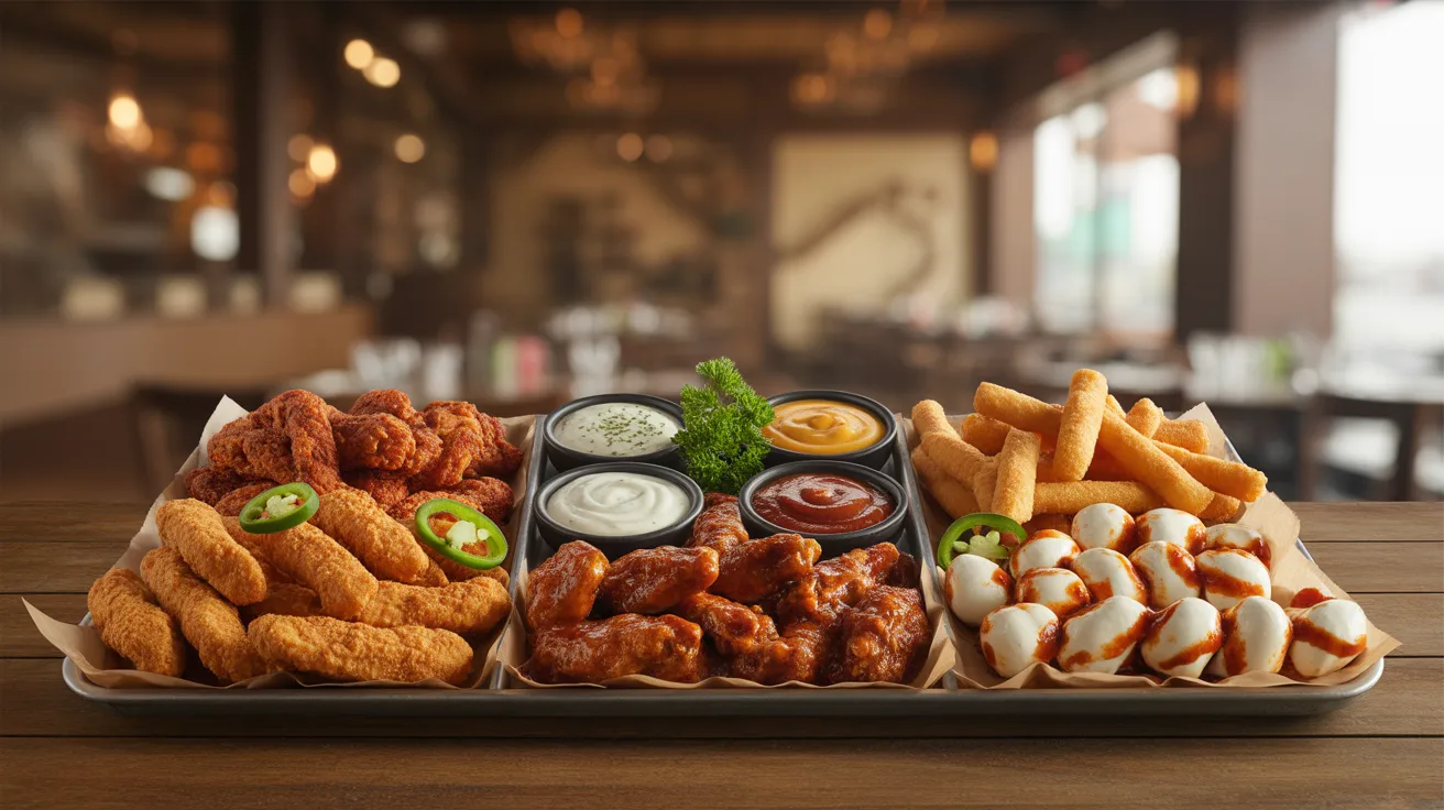 Chili’s Houston 10 Triple Dipper appetizer platters