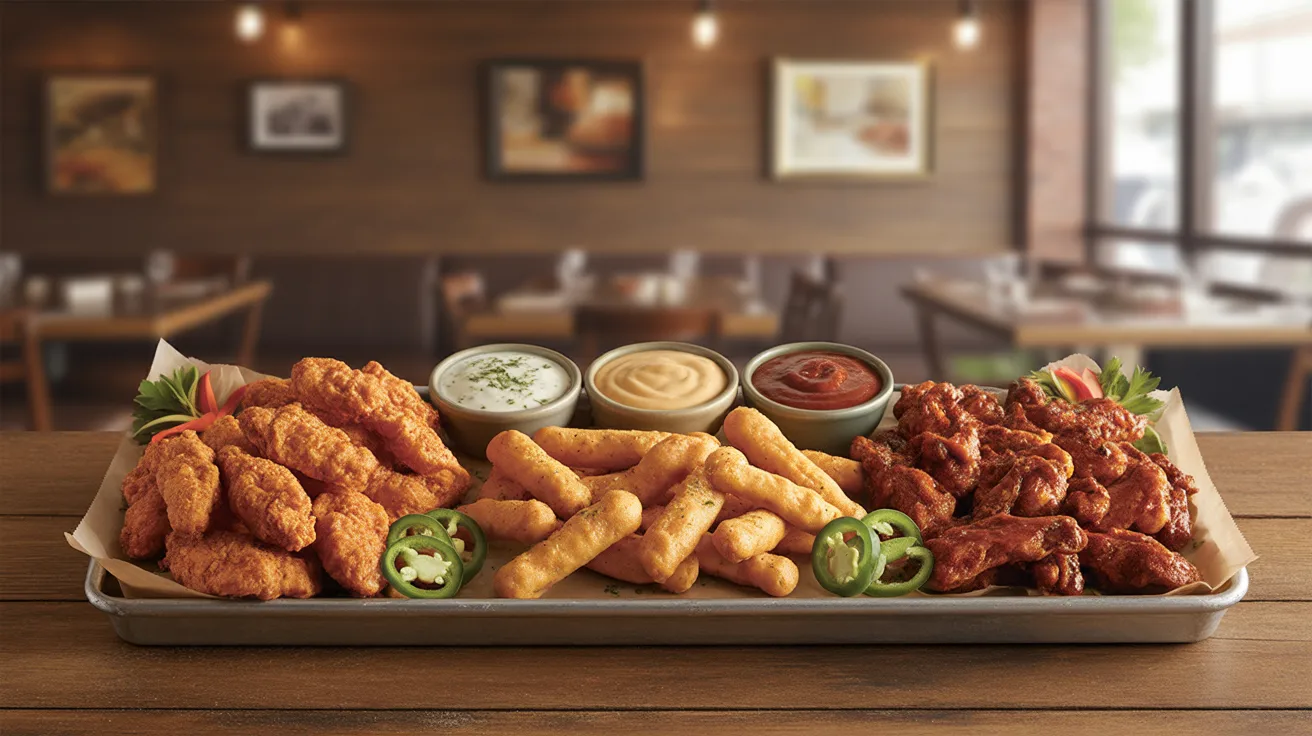 Chili’s Houston 2 Triple Dipper perfect for sharing