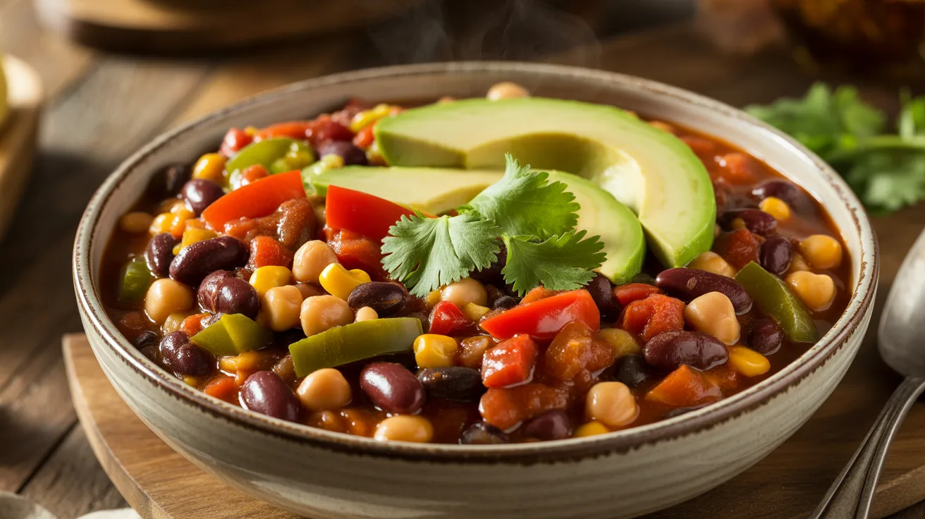 Chili Recipe 4 Vegetarian chili option