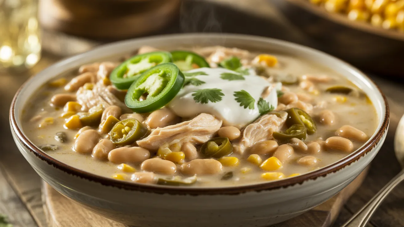 Chili Recipe 3 White chicken chili