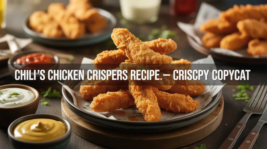 Chili’s Chicken Crispers Recipe 1 Chili’s chicken crispers copycat recipe