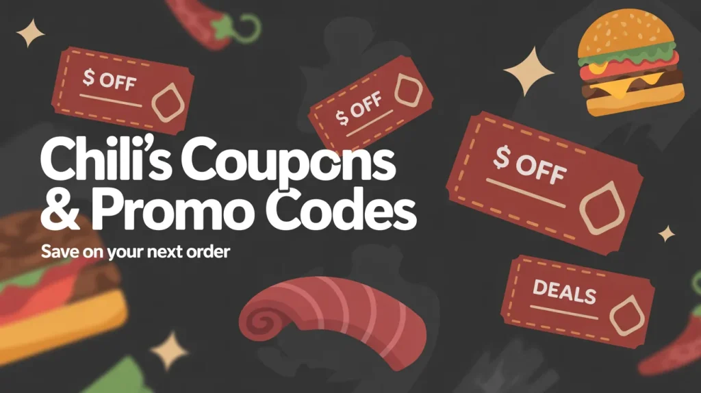 Chili's Coupons 1 Chili's Coupon