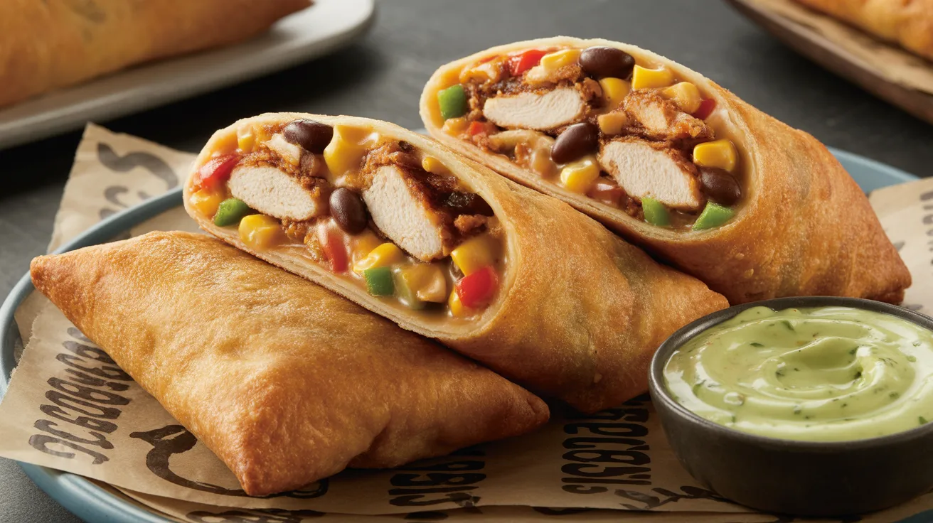 Chili's Fried Mozzarella 3 eggrolls