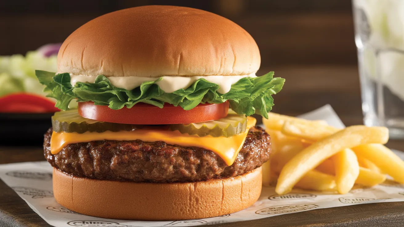 Chili’s Smasher Burger 25 single patty version