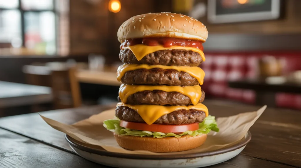 Chili's Mushroom Swiss Burger 5 Add Additional Burger Patties