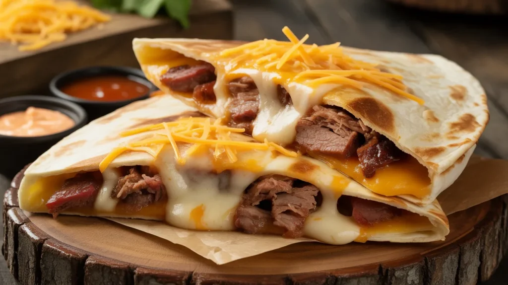 chili's brisket quesadilla 2 Add extra cheese or briscket quesidilla