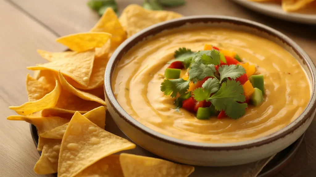 chili's southwestern queso 8 Ask for queso without beef 1