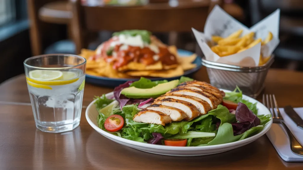 chili's margarita grilled chicken 9 Aviod high calorie appetitizer