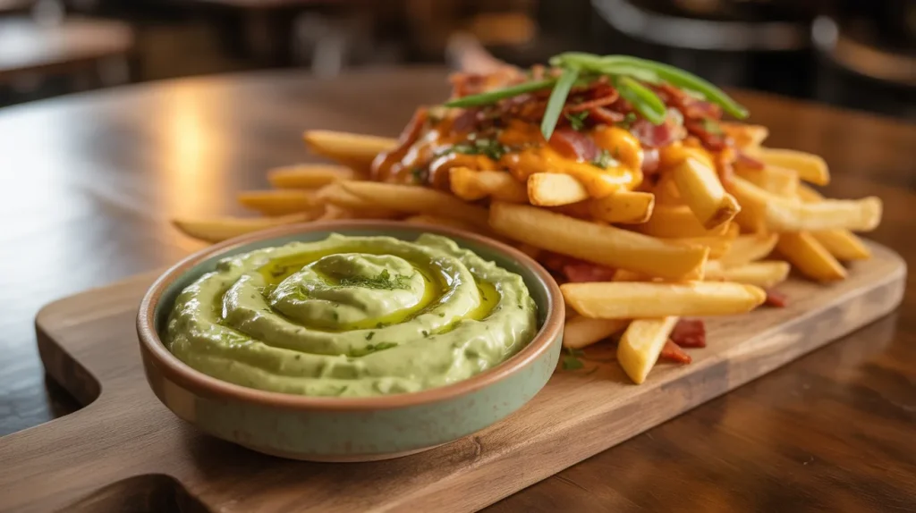 Chili's Cheese Fries 17 Avocado ranch 1