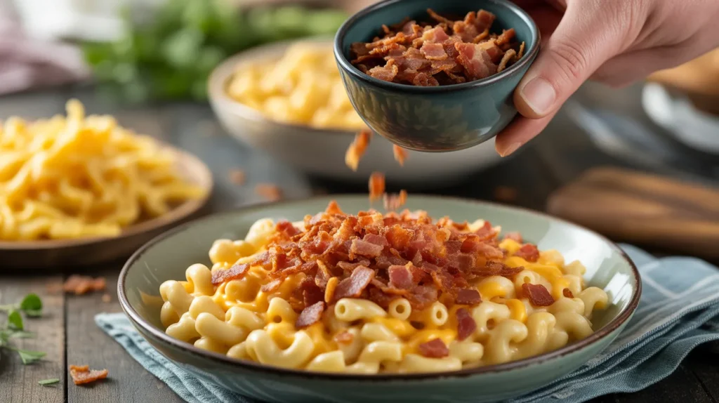 Chili's Macaroni And Cheese 16 Bacon bits