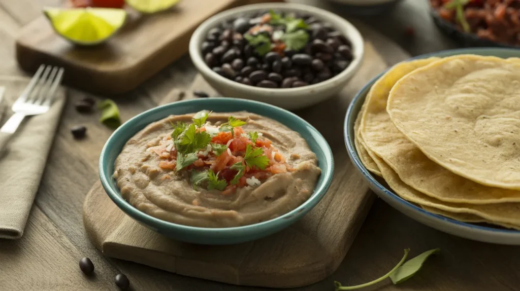 chili's burrito 5 Black beans or refried beans
