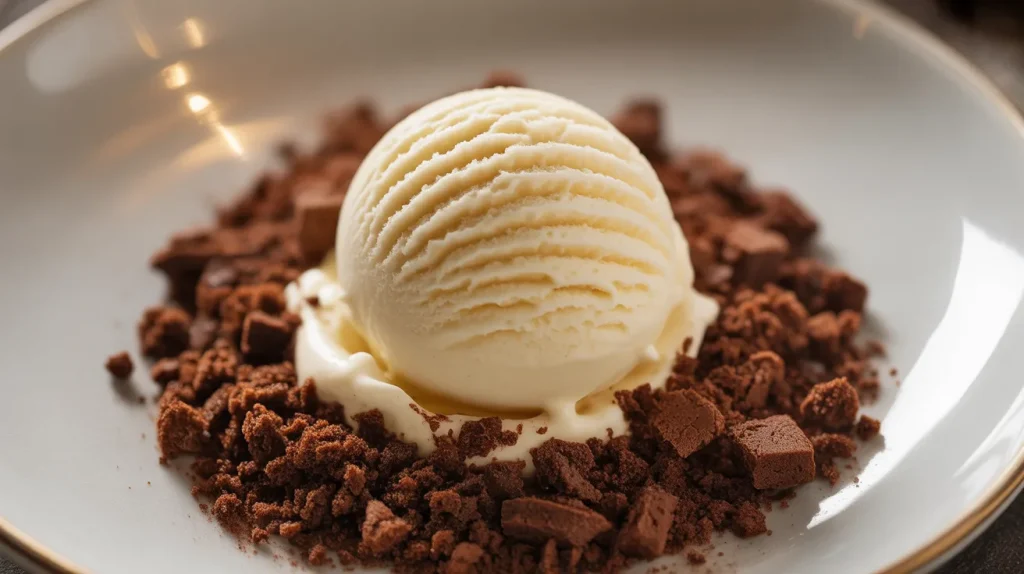Chili's Brownie Skillet 21 Brownie crumbs