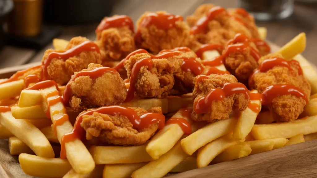 Chili's Cheese Fries 13 Buffalo sauce 4