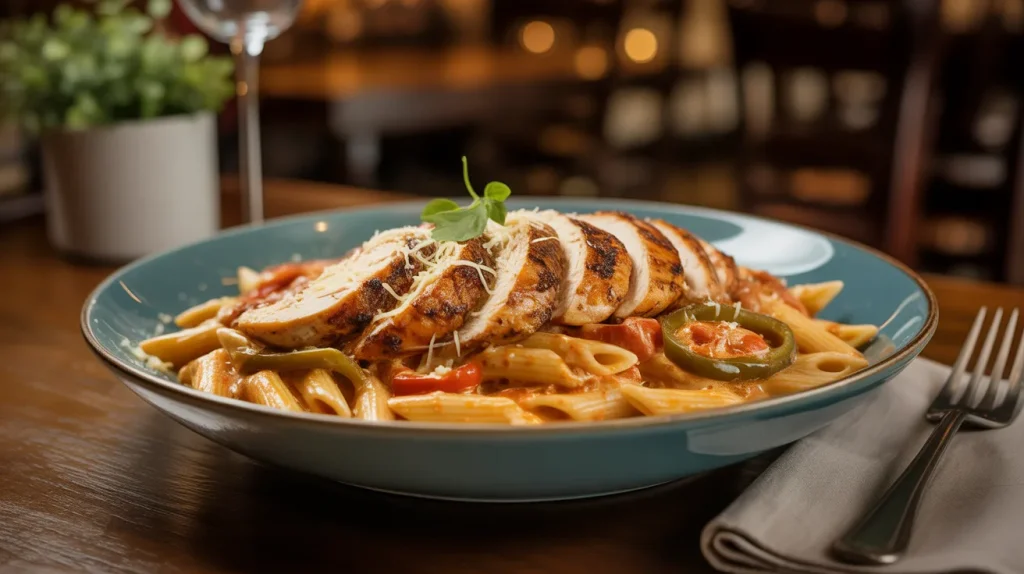 Chilis Valencia 4 Cajun chickenpastaa
