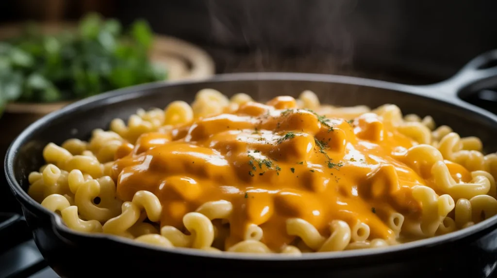 Chili's Macaroni And Cheese 7 Cheedar cheese sauce