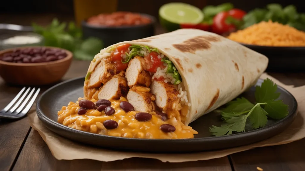 chili's burrito 17 Chicken Burrito