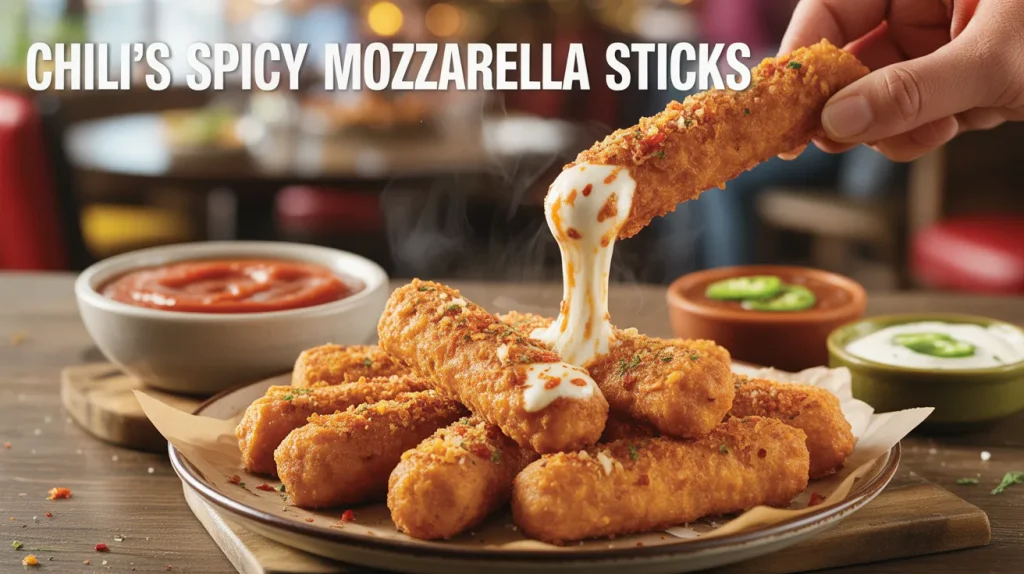 Chili's Spicy Mozzarella Sticks 1 Chili's Spicy Mozzarella Sticks