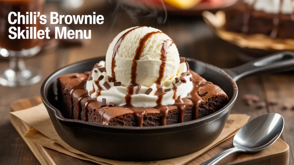 Chili's Brownie Skillet 1 Chili's Brownie Skillet