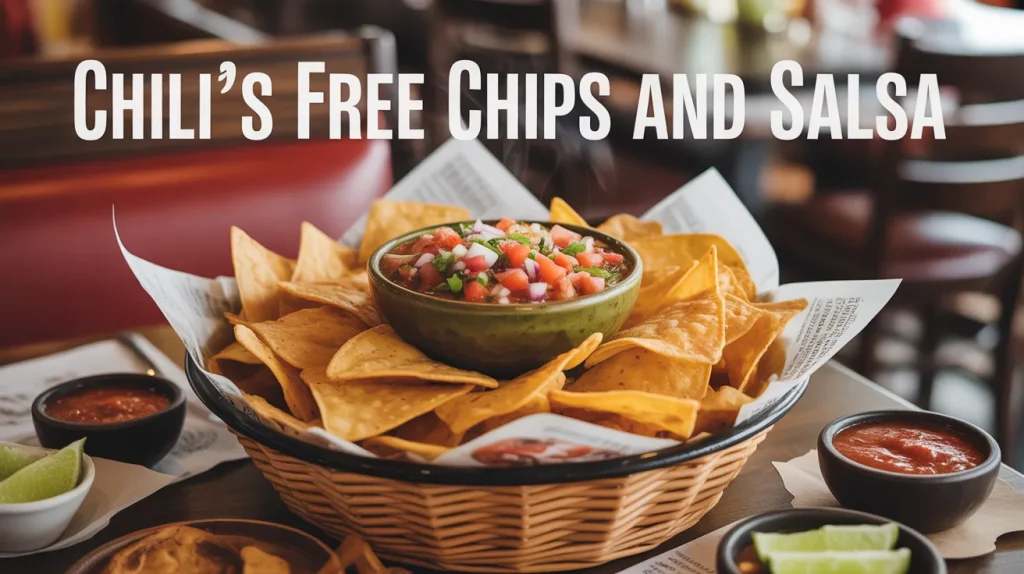 Chili's Free Chips And Salsa 1 Chili's Free Chips And Salsa