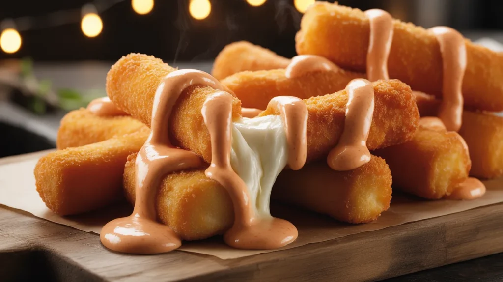 Chili's Spicy Mozzarella Sticks 15 Chipotle sauce 4