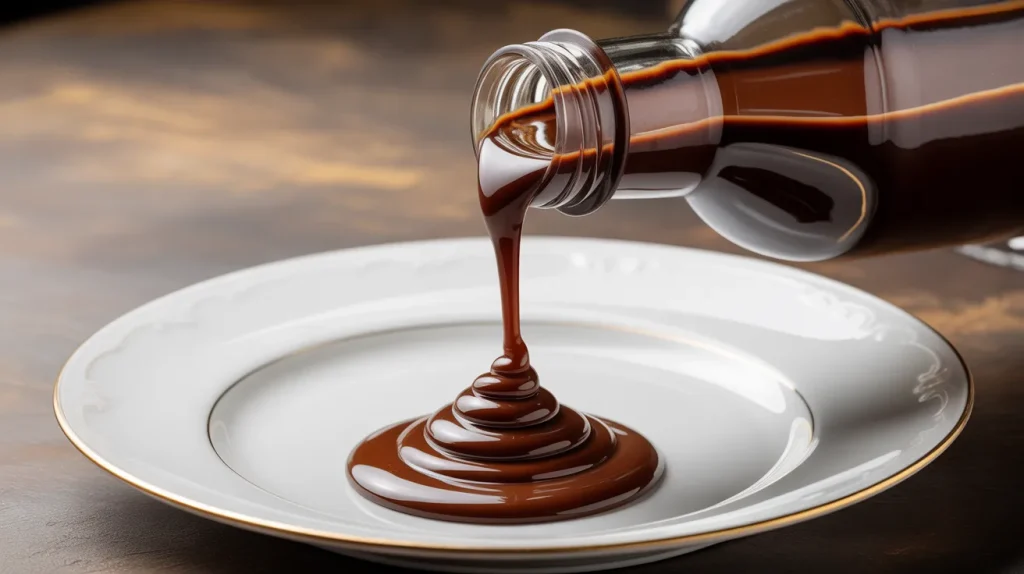 Chili's Brownie Skillet 13 Chocolate syrup