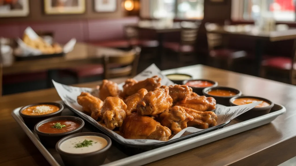 chili's party trays 2 Choose different sauces for wings