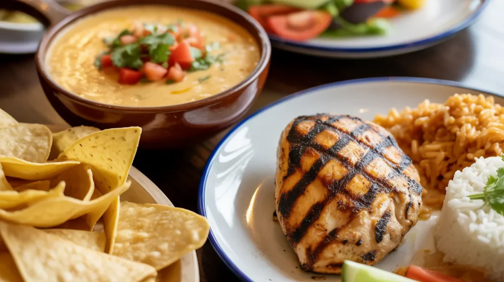 chili's southwestern queso 15 Choose grilled entrees after the appetizer