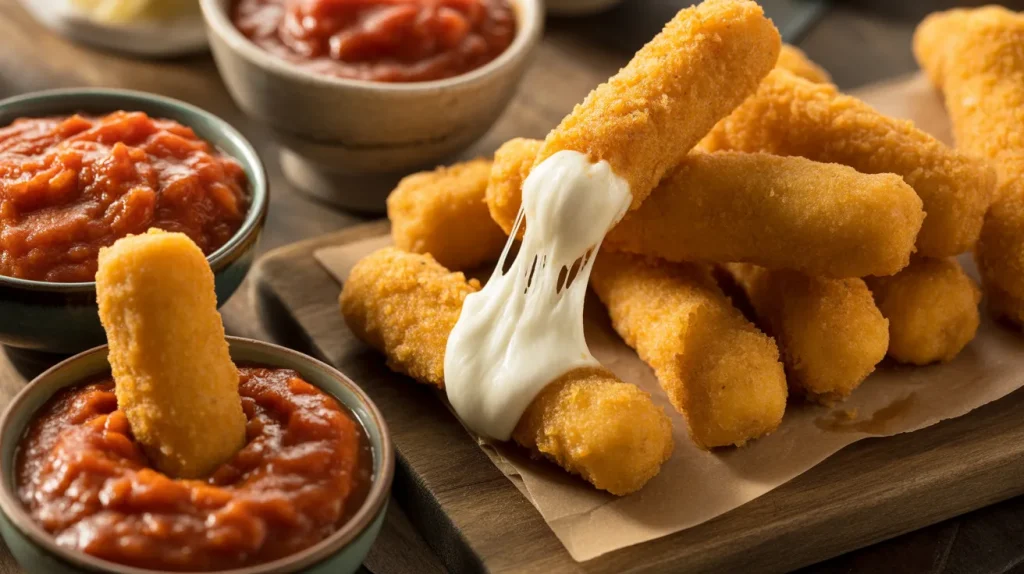 Chili's Spicy Mozzarella Sticks 18 Extra marinara sauce
