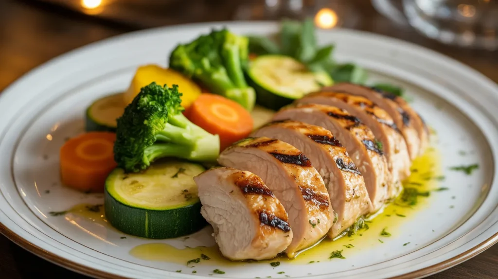 Chili's Keto Menu 7 Grilled Chicken with Vegetables