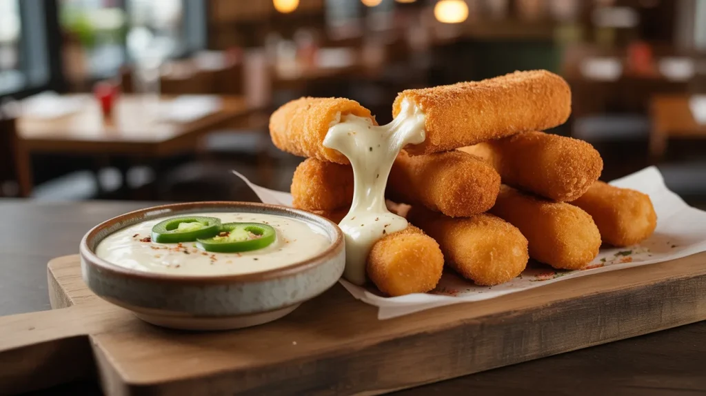 Chili's Spicy Mozzarella Sticks 16 Jalapeno ranch 2