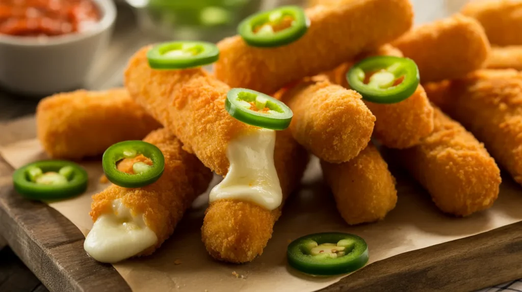 Chili's Spicy Mozzarella Sticks 19 Jalapenos 3