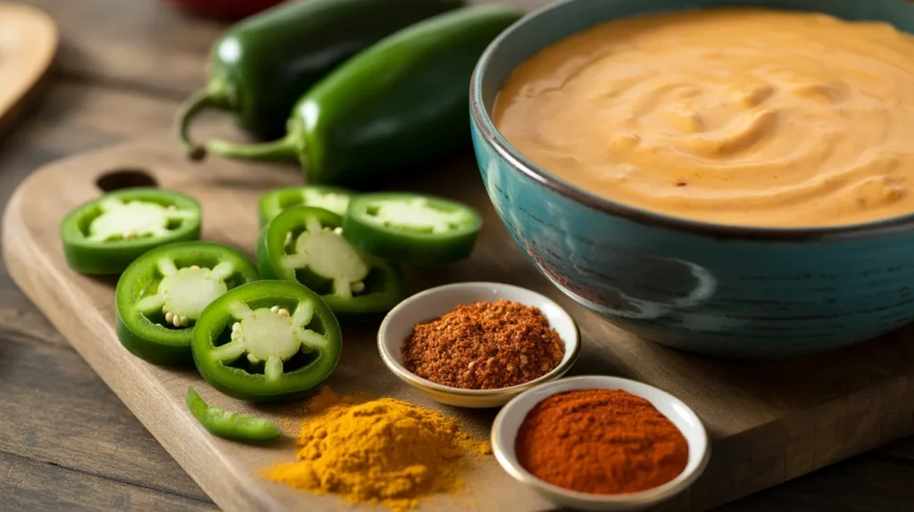 chili's southwestern queso 4 Jalapenos and spices