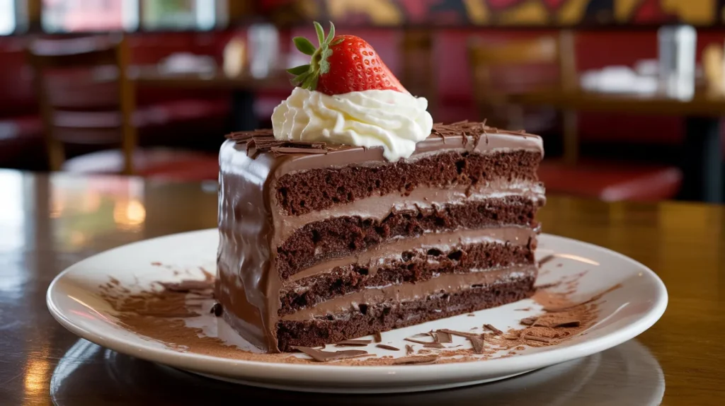 Chili's Molten Chocolate Cake 5 Large portion size