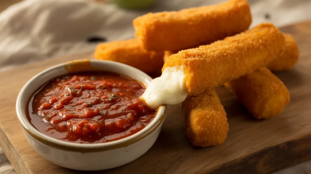 Chili's Spicy Mozzarella Sticks 10 Marinara sauce
