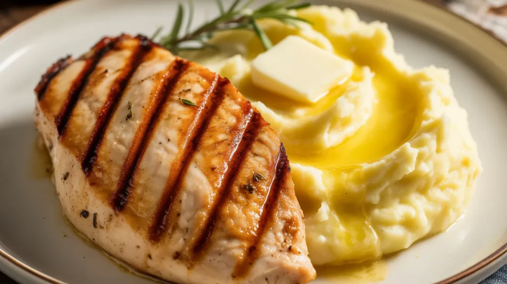 Chili's Monterey Chicken 22 Mashed potatoes variation